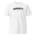 HUMANITY Luxury Tee - White (Premium Soft Cotton Blend)