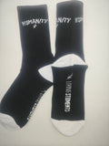 HUMANITY - Sports Crew Socks (Black/White)