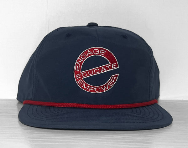 ENGAGE | EDUCATE | EMPOWER Flat Brim Snapback